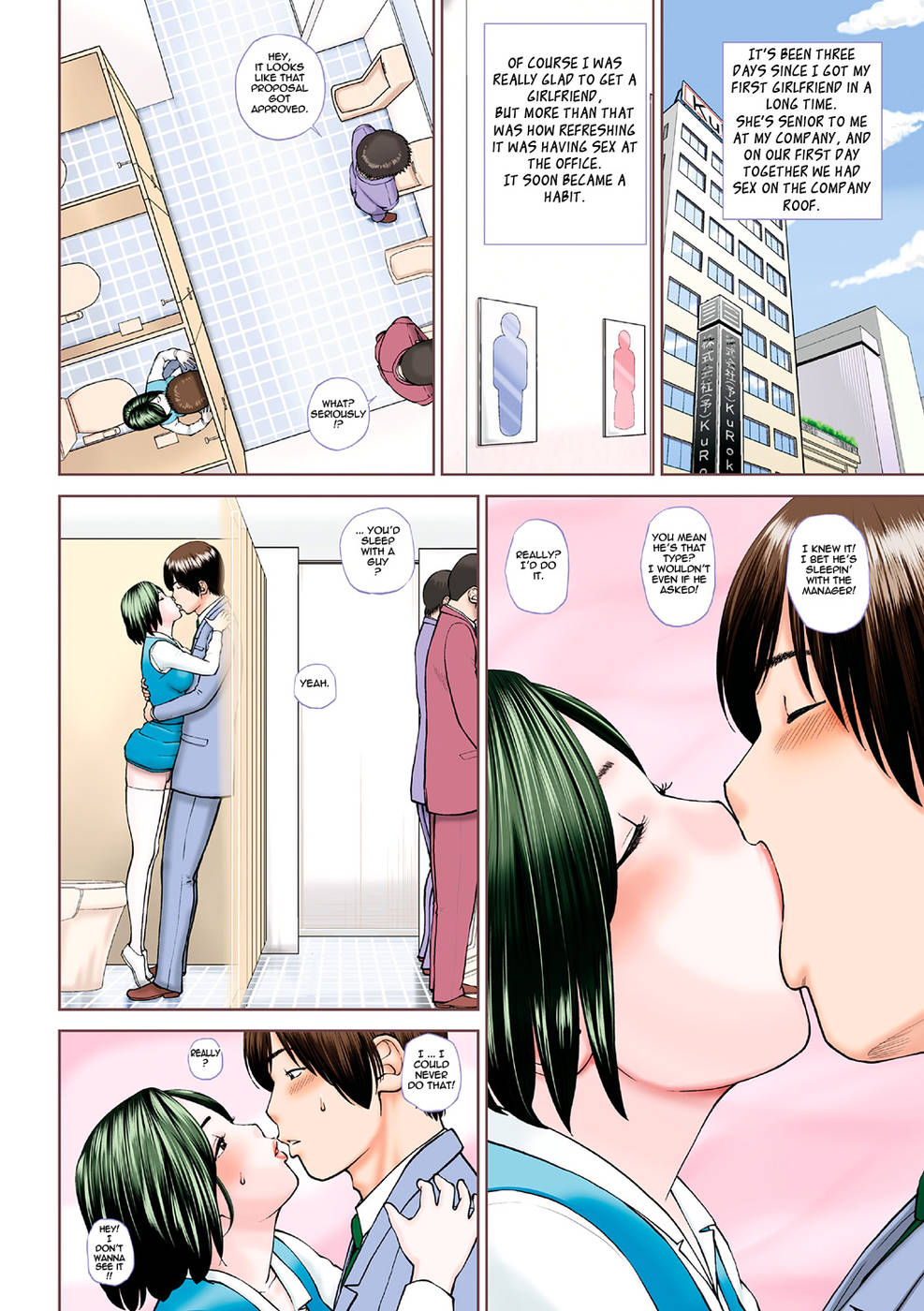 Hentai Manga Comic-34 Year Old Unsatisfied Wife-Chapter 10-Uniforms Office Lady-Second Half-2